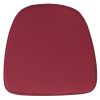 Foam Burgundy Fabric Chiavari Chair Cushion [BH-BURG-GG]; DunaWest