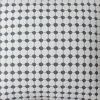 18 x 18 Handcrafted Square Cotton Accent Throw Pillow; Woven; Dotted Tile Design; White; Gray; DunaWest